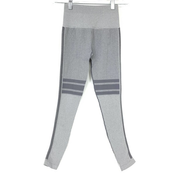 Bombshell Sportswear Women's Size XS Pro Seamless Leggings Gray - Picture 3 of 7